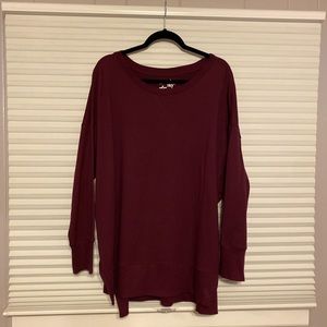 Women’s Burgundy Terra & Sky Sweatshirt